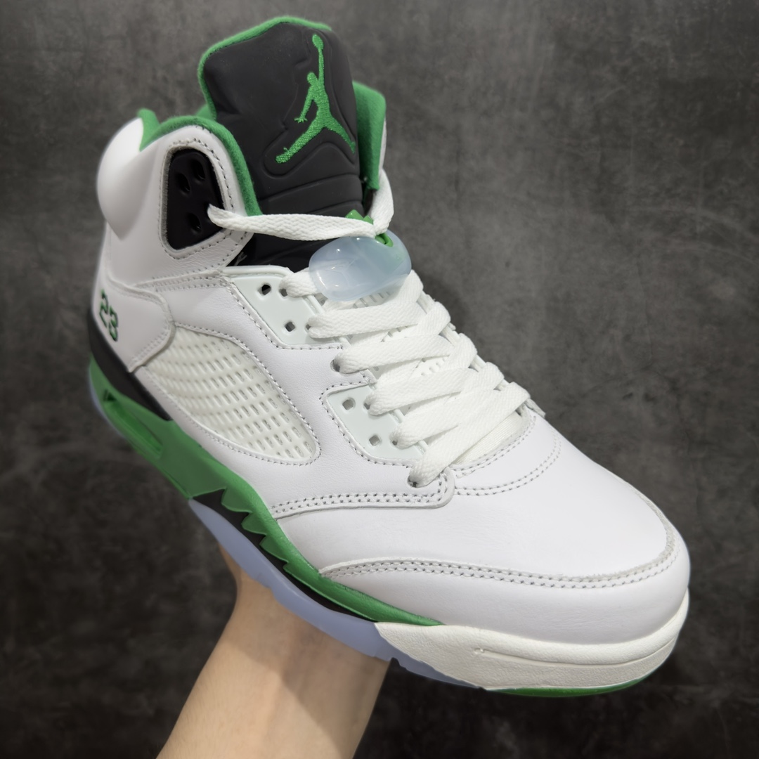 400 【外贸纯原版】Air Jordan AJ5 WMNS "Lucky Green" AJ5凯尔特人白绿 DD9336-103