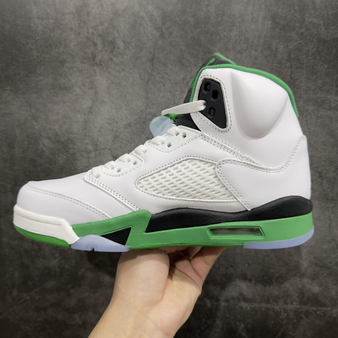 400 【外贸纯原版】Air Jordan AJ5 WMNS "Lucky Green" AJ5凯尔特人白绿 DD9336-103