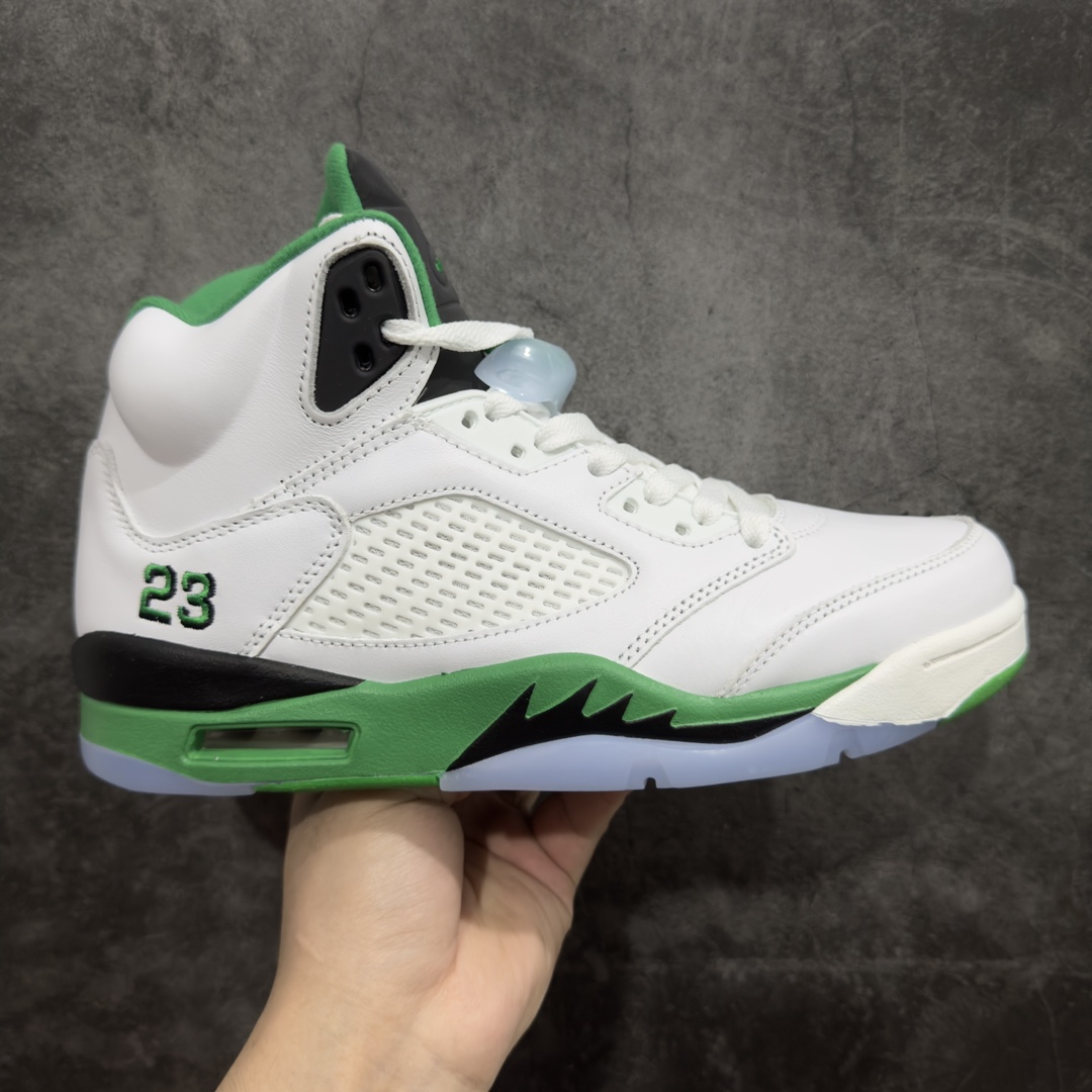 400 【外贸纯原版】Air Jordan AJ5 WMNS “Lucky Green” AJ5凯尔特人白绿 DD9336-103