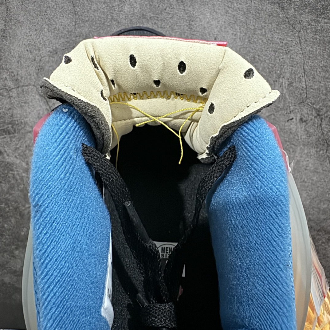 图片[6]-【老DT版本】Union LA x Air Jordan 4 AJ4 联名黑蓝 DC9533-001n纯原专业AJ大厂出品 耗时半年巨作全套原纸板楦头开发 原厂特供皮料加持确保原汁原味 完美呈现四代版型一比一鞋头弧度高度鞋身弧度 数据细节工艺流程均保持原鞋一致 原厂TPU网格鞋带扣 正确内里网布 菱角分明不变形无多余毛边 柔软性质感一致于原鞋 市场唯一原厂鞋扣模具 背面可见隐藏注塑口 原厂织唛标 原厂飞人电绣工艺 尾指中部跳三针 独家绑鞋带手法 印刷中底布 四线拉帮 米色美纹纸贴合固定 进口港宝加持 后跟自然饱满 全鞋荧光划线卡点 追求极致完美 每一双都是工艺品 多重QC质检 超越公司货的品控标准 实实在在的免检产品  尺码：40 40.5 41 42 42.5 43 44 44.5 45 46 47.5n 尺码：40-47.5-莆田鞋批发中心