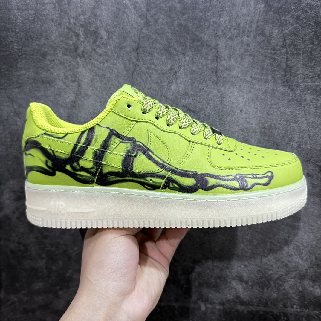 240 Nk Air Force 1’07 Low 绿色 透视骨头X光 空军一号低帮休闲板鞋