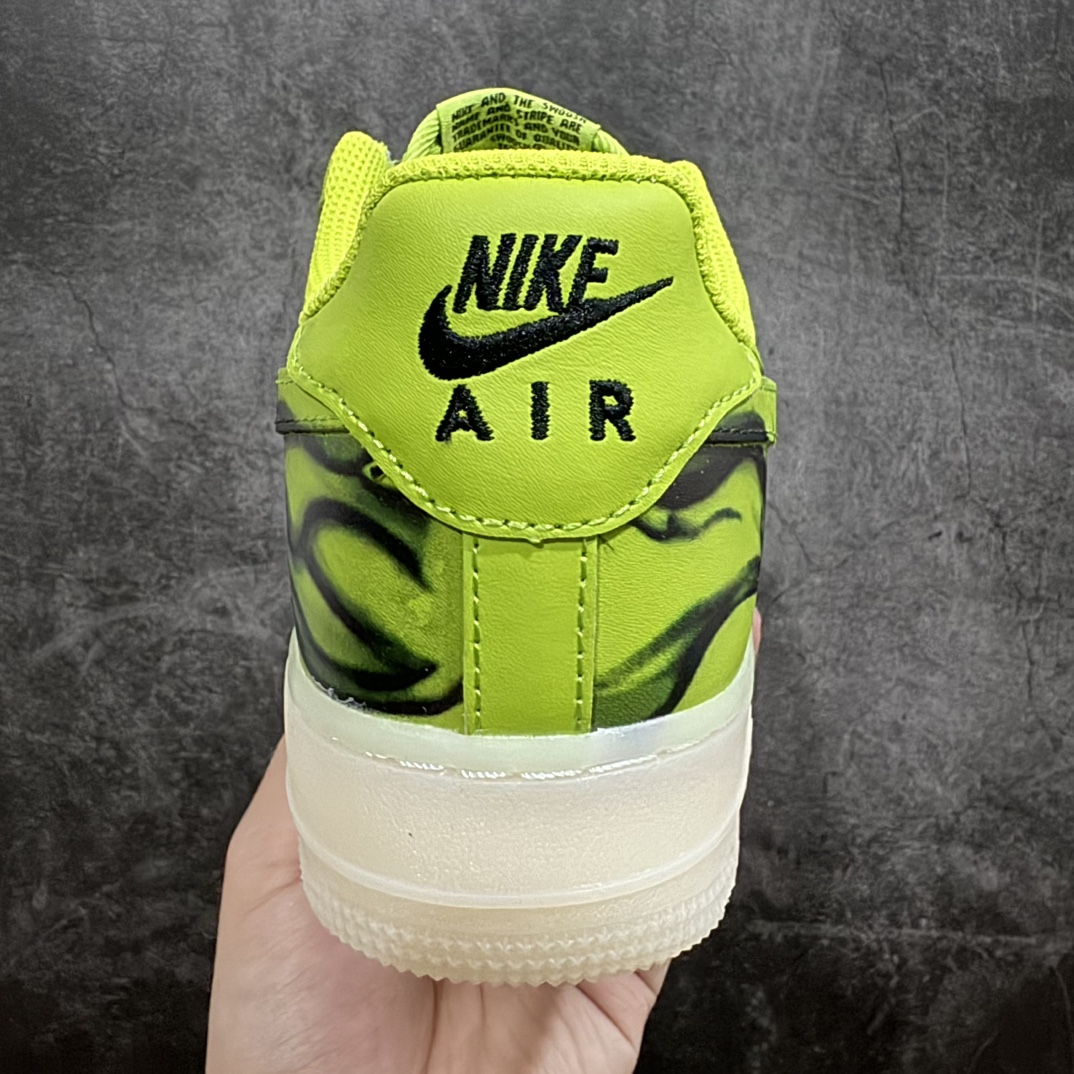 240 Nk Air Force 1'07 Low 绿色 透视骨头X光 空军一号低帮休闲板鞋