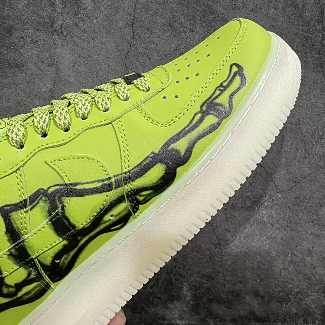 240 Nk Air Force 1'07 Low 绿色 透视骨头X光 空军一号低帮休闲板鞋