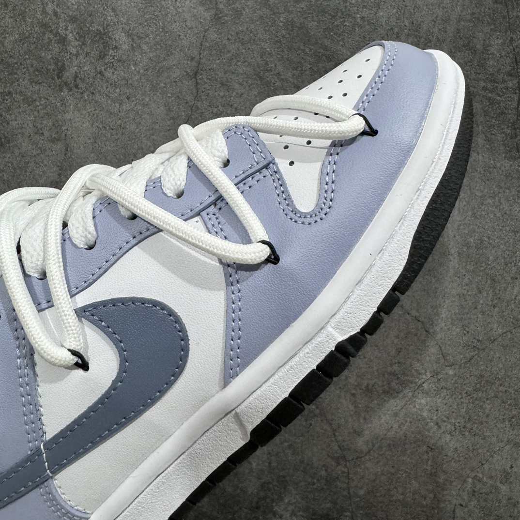 260 耐克Nike SB Dunk Low Lot"Fog Blue/White"扣篮系列低帮休闲运动滑板板鞋 雾霾蓝灰白绑绳 蓝莓汽水 DD1503-101