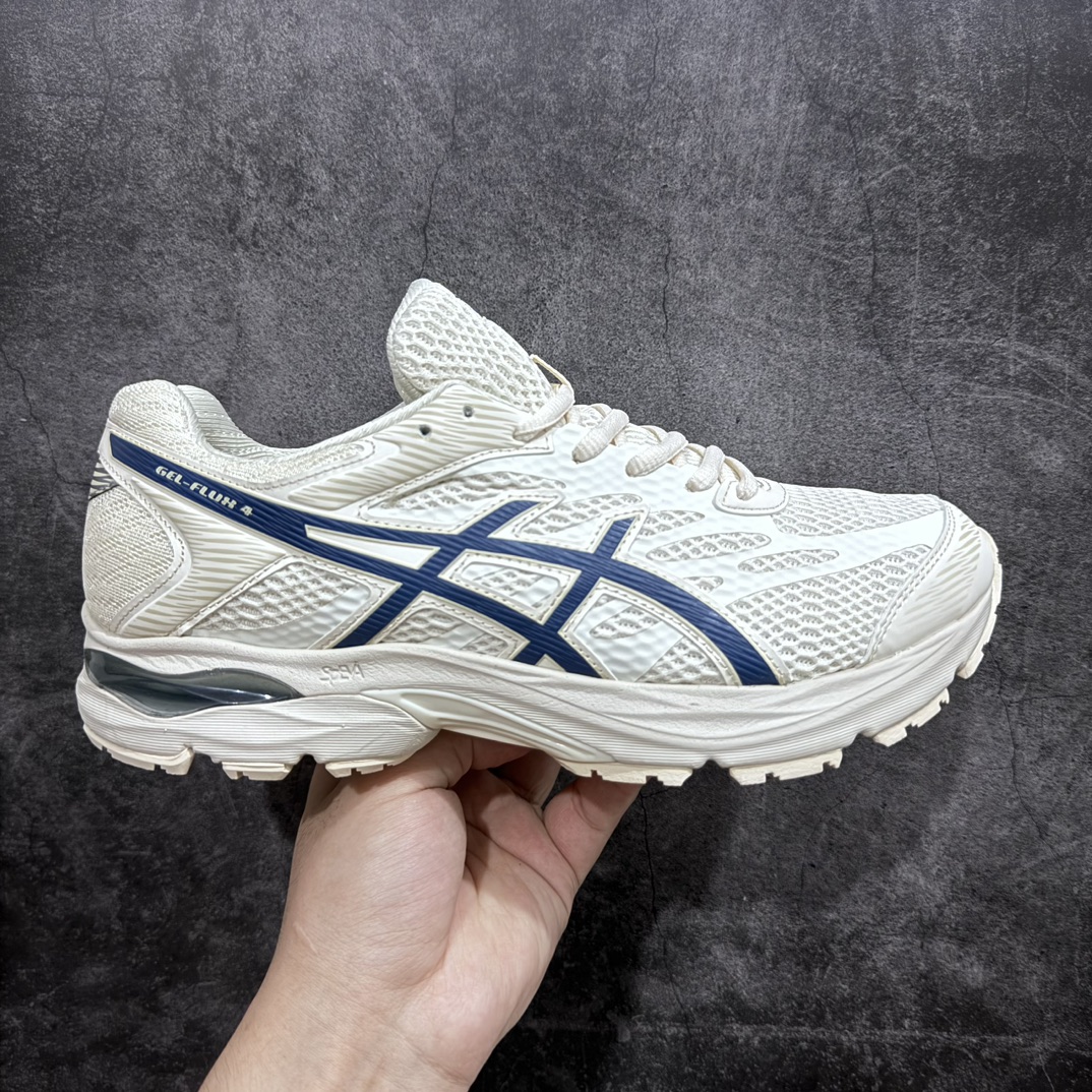 200 【纯原版本】Asics Gel-Flux 4代 亚瑟士超轻量复古缓震运动慢跑鞋