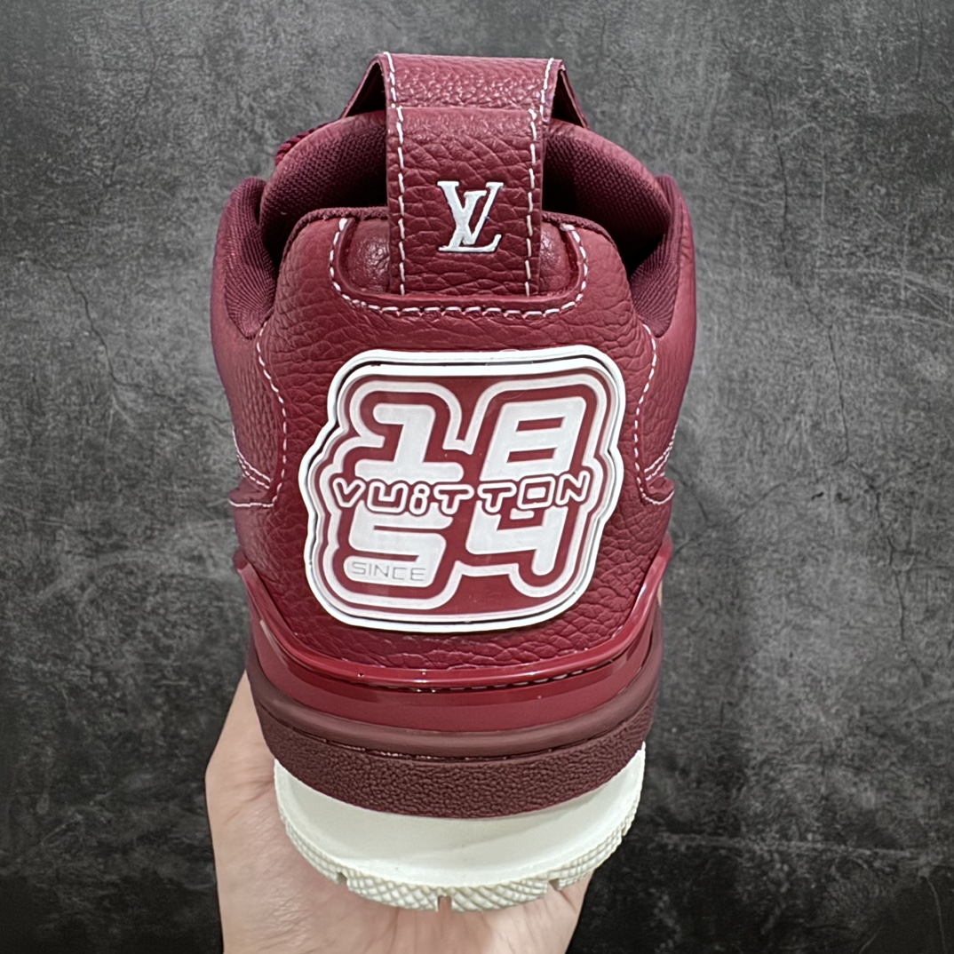 580 【广东顶级纯原】路易威登Louis Vuitton LV Skate 1854 Low Sneaker LV54系列低帮复古百搭休闲运动文化滑板板鞋