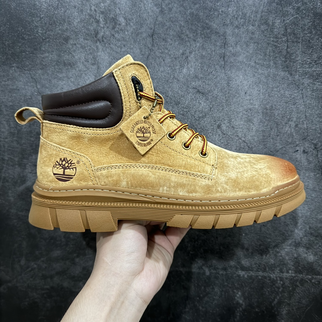 【广东纯原】天伯伦 中帮 黄巧克力棕色 新款 Timberland 添柏岚 天伯伦户外中帮休闲鞋系列n广东大厂品质 原盒原包装 面料采用意大利 顶级磨砂细纹牛皮 搭配防臭防腐真皮乳胶鞋垫 给您完美的穿着体验 质量考究耐穿 型男必备 专治不帅 高品质脚感一流 货号：TB10077 Size：39 40 41 42 43 44（皮鞋码）n-莆田鞋批发中心