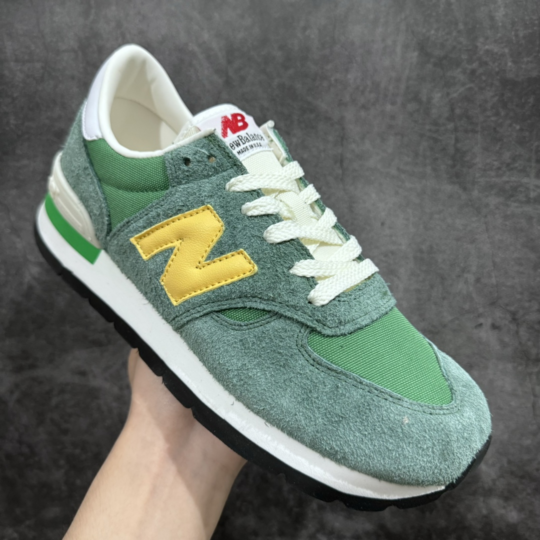 220 【K版纯原】New Balance Made in USA NB990V1 新百伦高端美产系列低帮经典复古休闲运动慢跑鞋 M990GG1