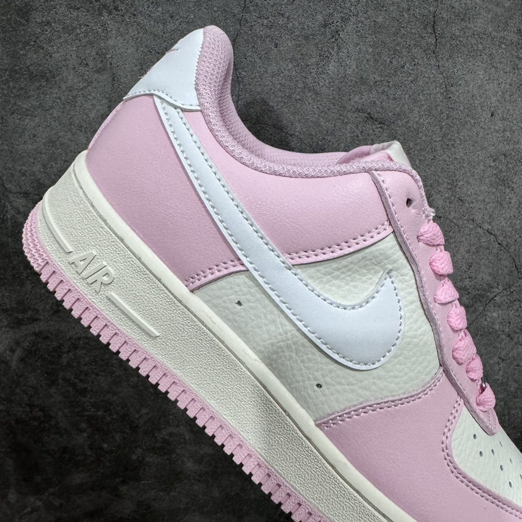 220 Nike By You Air Force 1'07 Low Retro SP空军一号低帮板鞋“皮革芭比粉白”DD8959-100