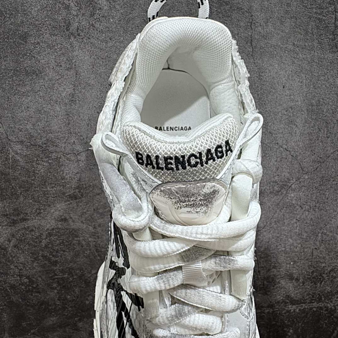 图片[8]-【XA版本】Balenciaga Runer 巴黎世家7代 破坏风 手工做旧款复古老爹鞋 白涂鸦做旧nn全新版本出货 核心配合工厂优势供应市场最优品质 鞋型细节做旧等都好于市场版本n不但比市场货好 而且比市场货便宜💪🏻n原厂点胶工艺同步原鞋 区别市面所有版本n非市面所有固定TPU，原厂订制胶棒 一切细节高端还原  ，欢迎挑刺💪🏻 尺码：35-46-莆田鞋批发中心