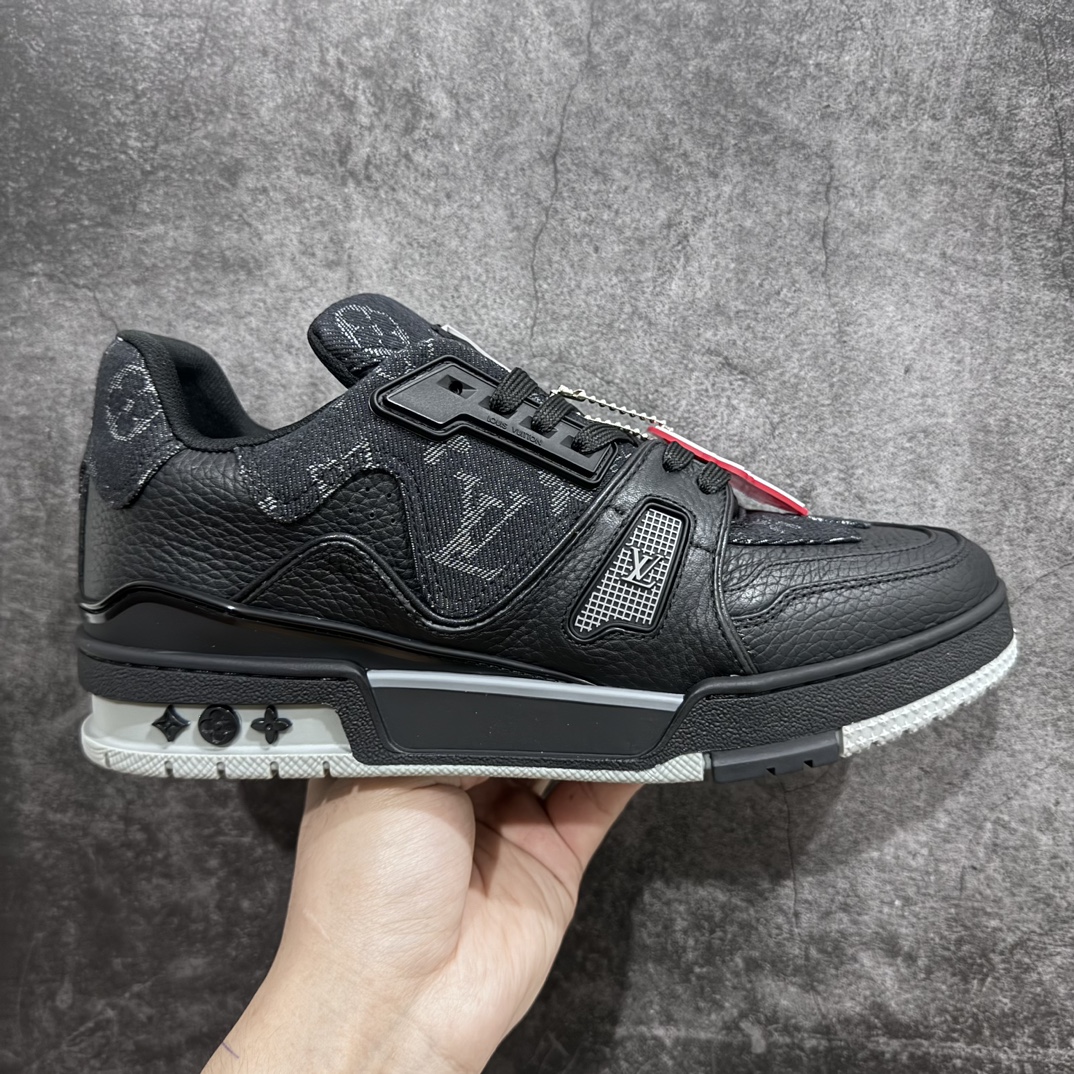 580 【顶级无胶礼盒有字版】 Nigo x LV Trainer 低帮板鞋