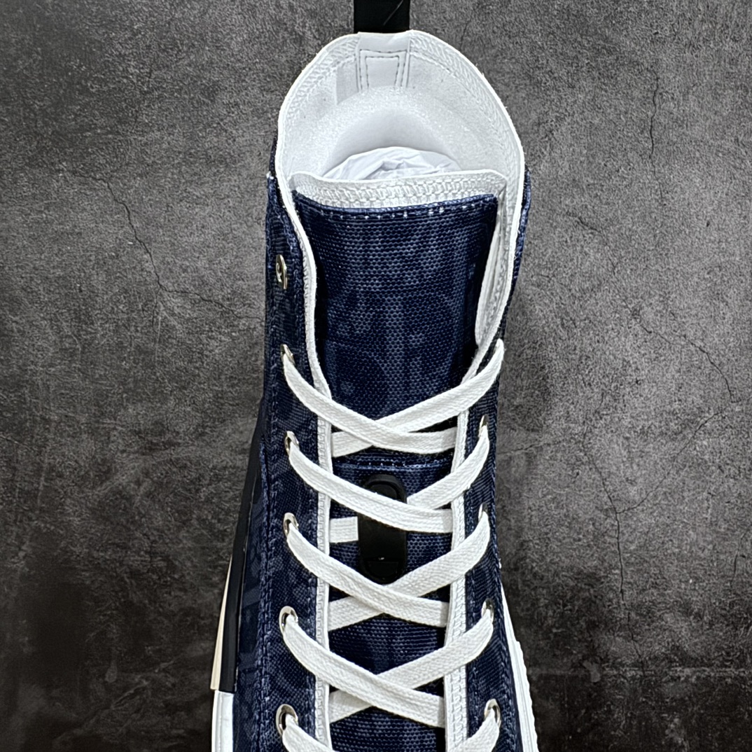 480 迪奥/Dior B23 Oblique High Top Sneakers B23系列透明高帮休闲运动板鞋 3SH118YJR_T00853H063