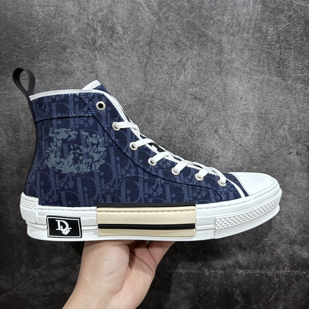 480 迪奥/Dior B23 Oblique High Top Sneakers B23系列透明高帮休闲运动板鞋 3SH118YJR_T00853H063