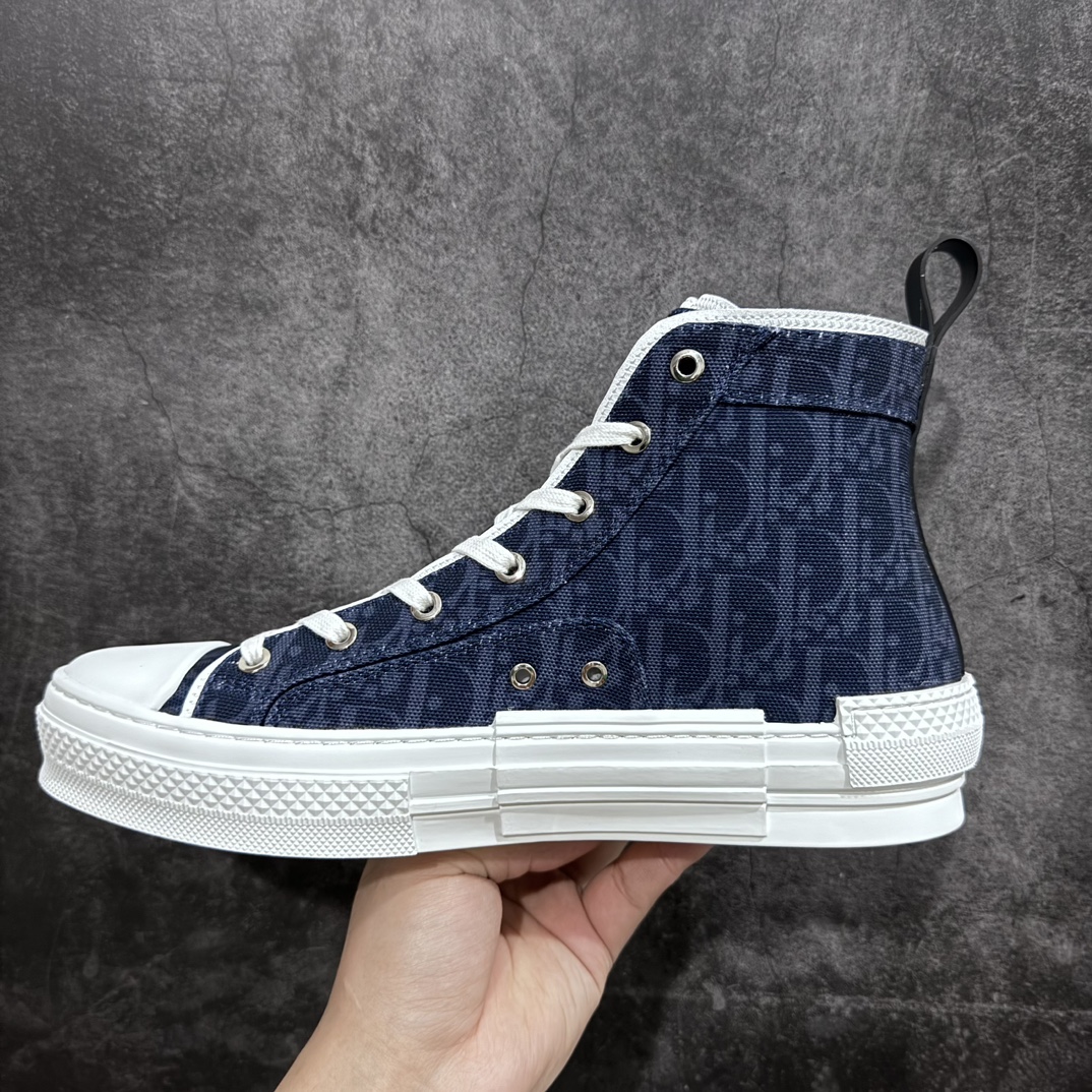 480 迪奥/Dior B23 Oblique High Top Sneakers B23系列透明高帮休闲运动板鞋 3SH118YJR_T00853H063