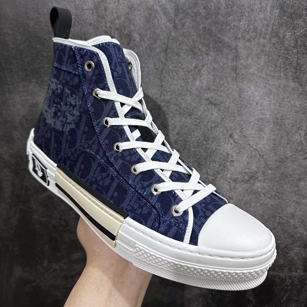 480 迪奥/Dior B23 Oblique High Top Sneakers B23系列透明高帮休闲运动板鞋 3SH118YJR_T00853H063