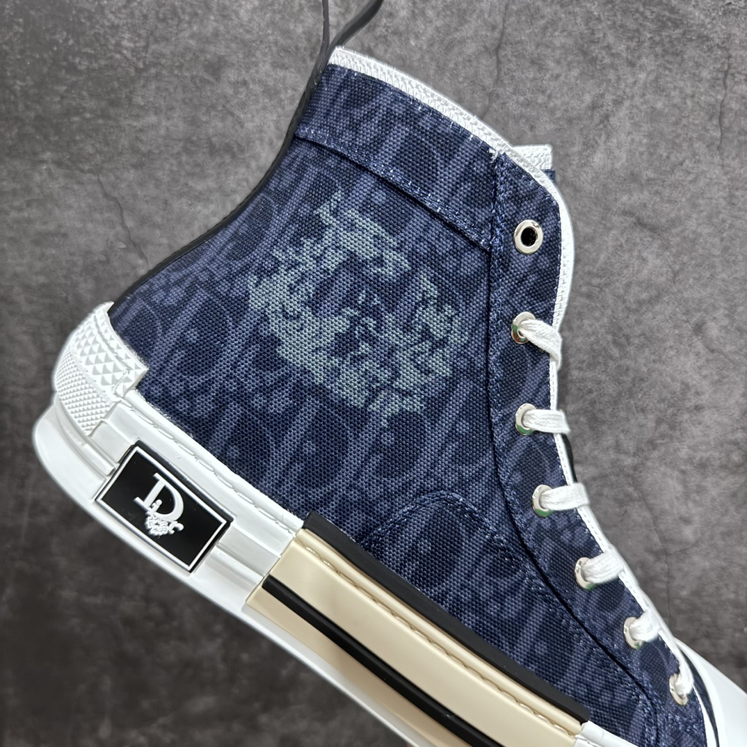 480 迪奥/Dior B23 Oblique High Top Sneakers B23系列透明高帮休闲运动板鞋 3SH118YJR_T00853H063