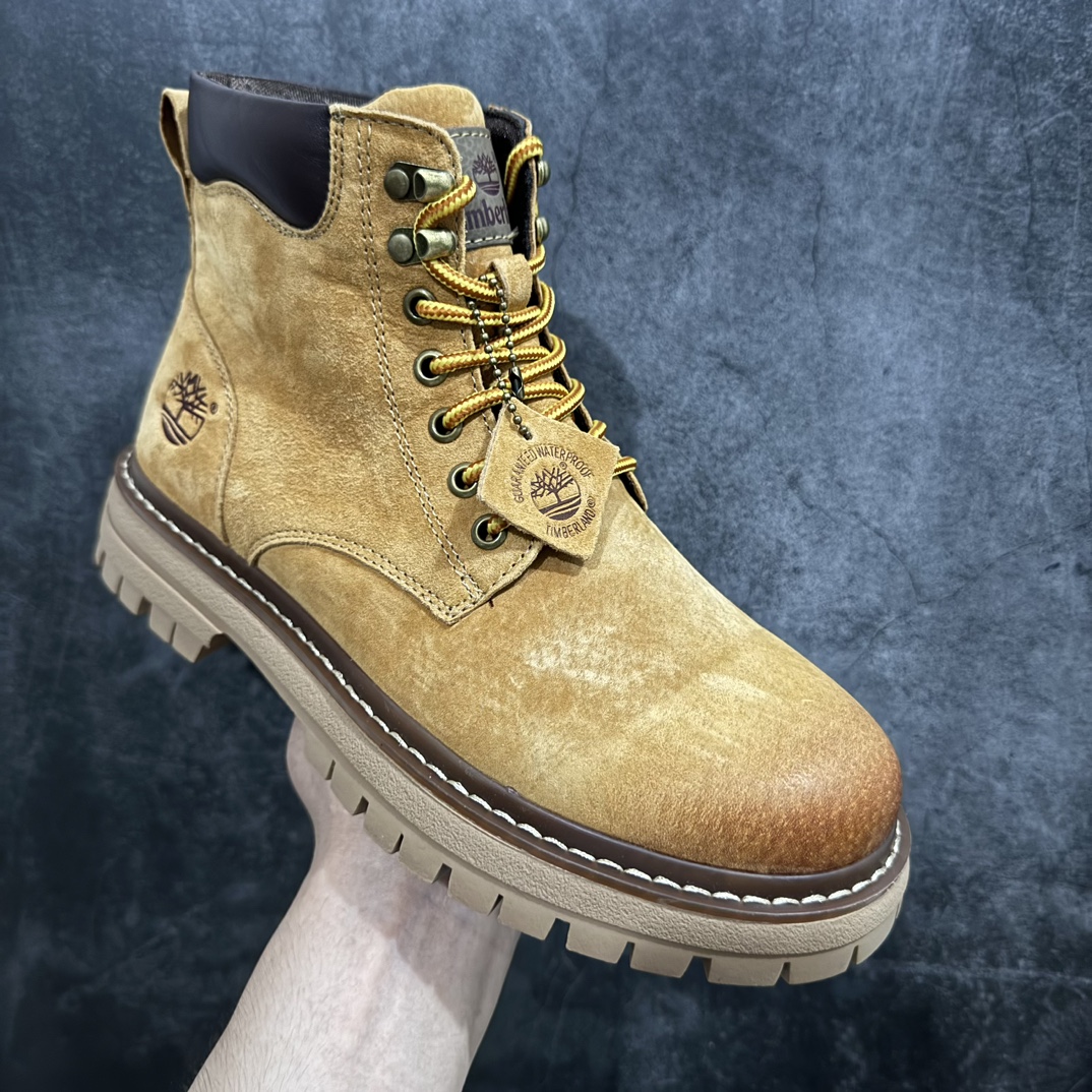 280 【广东纯原】天伯伦 中帮 小麦黄巧克力棕色 新货 Timberland添柏岚 TB10078