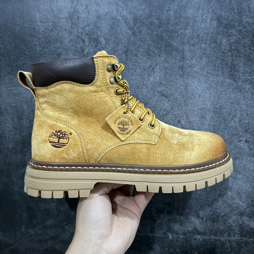 280 【广东纯原】天伯伦 中帮 小麦黄巧克力棕色 新货 Timberland添柏岚 TB10078