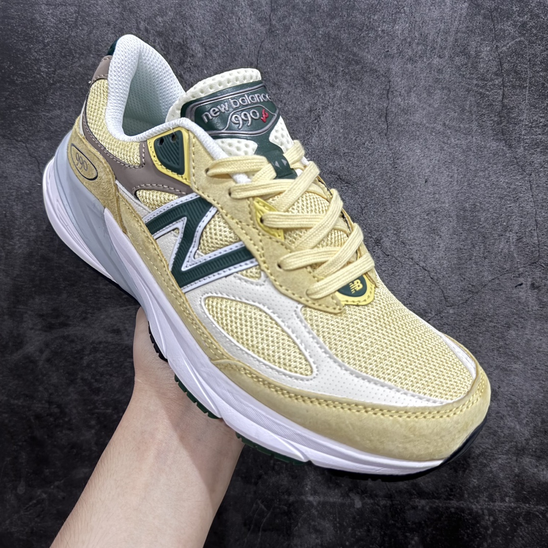 260 【K版纯原】Wtaps x New Balance NB990v6 新百伦 U990TE6 联名款复古休闲跑步鞋