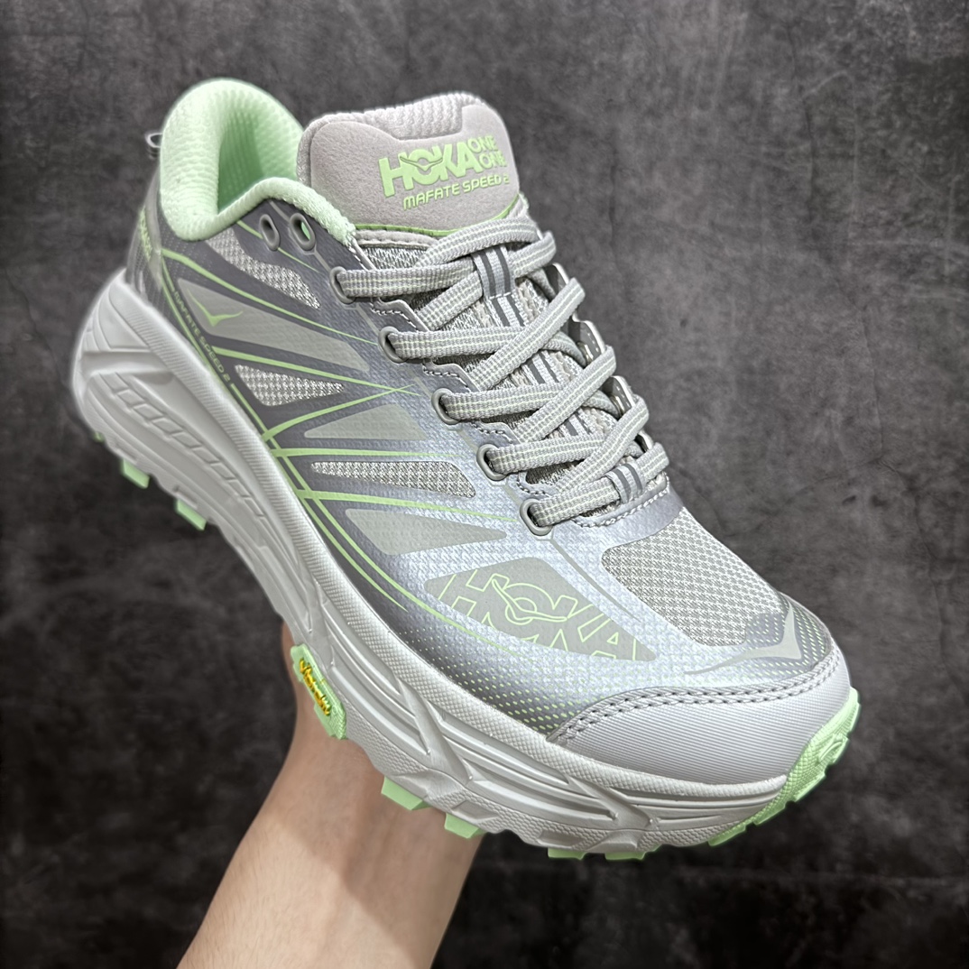 220 HOKA ONE ONE Mafate Speed 2 Low 玛法特2代系列低帮轻量户外越野休闲运动慢跑鞋