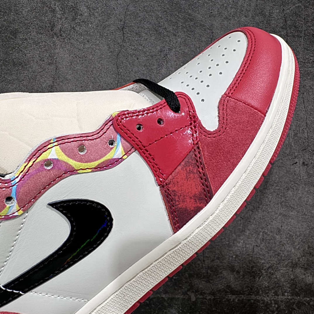 图片[6]-【私人订单版】Air Jordan 1 Retro High OG \”Next Chapter\” 蜘蛛侠 2.0 红黑n纯原生产线出品n全新开发 原鞋比对匹配率98%n原楦原纸板开发 极致一眼正品既视感n#Prime Asia原厂皮料 承诺百分百一致原鞋n#飞翼3D高频深度立体 全方位比对原鞋n#原厂模具大底 咬花纹路自行区分市场版本n#鞋盒、防尘纸  均采购来自原厂，手中有原鞋的老铁可放心去对比看看 Size：40 40.5 41 42 42.5 43 44 44.5 45 46 47.5-莆田鞋批发中心