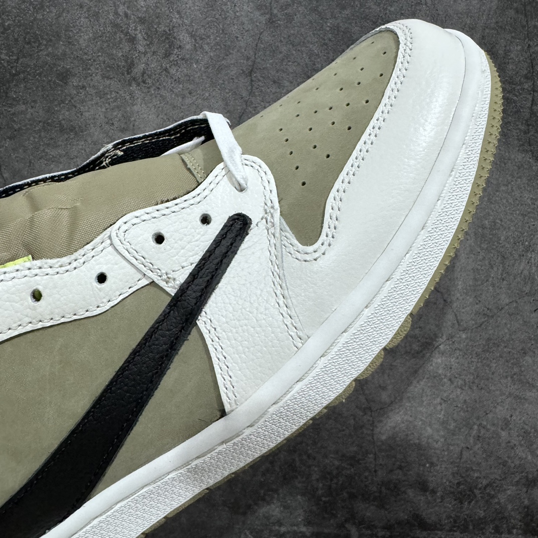 图片[8]-【新DT版】Travis Scott x Air Jordan AJ1 Low Golf \”Olive\” TS联名倒钩高尔夫低帮6.0 FZ3124-200原盒原配 原厂拉帮工艺 针距密度一致 全新升级网板中底 原楦原纸板开发 后跟弧度收口自然不对折 极致一眼正品既视感 原厂皮料 进口玻璃冲刀皮料裁剪零毛边 承诺百分百一致原鞋 全鞋电脑针车工艺 鞋面清洁度最高QC检验标准 控制溢胶 原厂电绣工艺 鞋标鞋盒、防尘纸  均采购来自原厂SIZE：36 36.5 37.5 38 38.5 39 40 40.5 41 42 42.5 43 44 44.5 45 46 47.5-莆田鞋批发中心