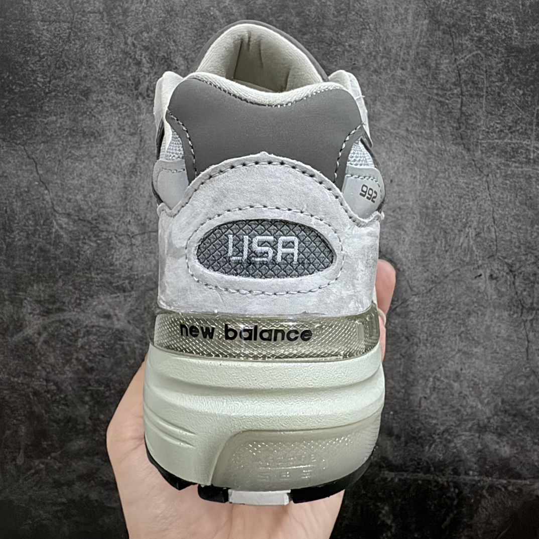 240 【OK纯原版】New Balance Made in USA M992系列美产血统经典复古百搭老爹休闲运动跑步鞋 元祖灰 M992GR