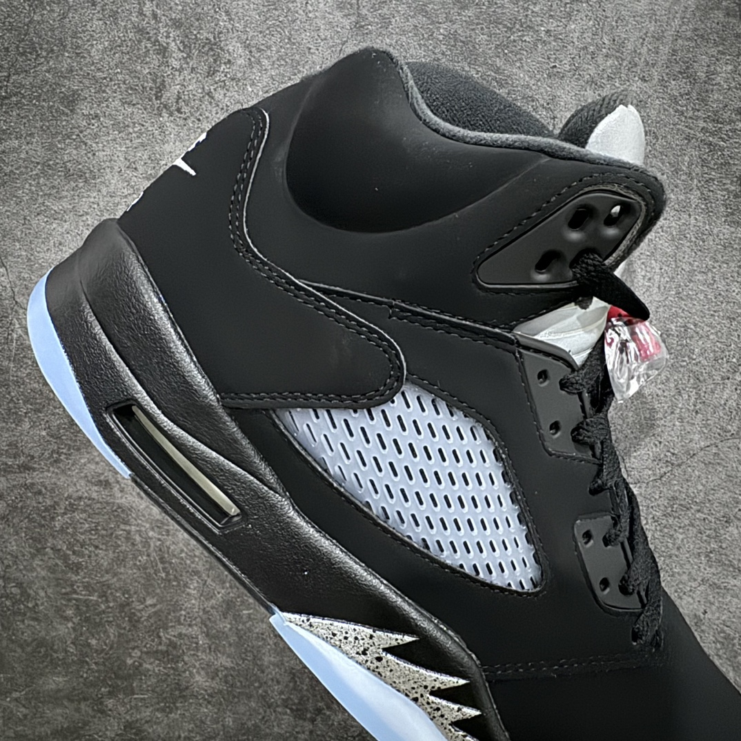 500 【Y3纯原】Air Jordan aj5 Metallic Black 元年黑银 845035-003