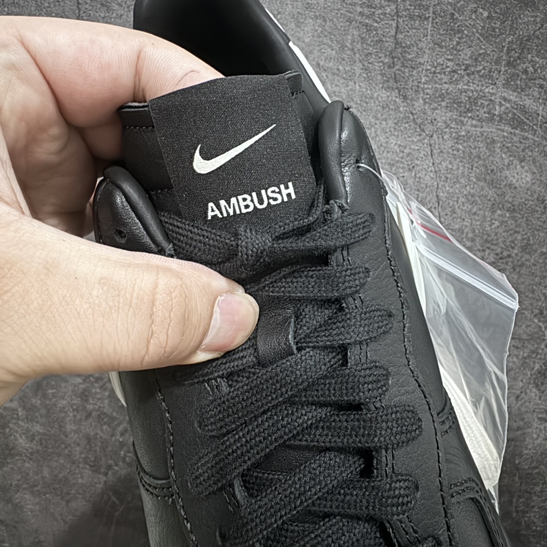 图片[3]-【莞顶LJR版】 Ambush x AF1 Air Force 1 Low 空军一号低帮运动板鞋 联名大钩黑色白钩 DV3464-001nn市场最优版本 完美品控 全套原原楦纸版 原厂Prime Asia贝利进口皮料加持 越南原大装底数据 私模大底最大开发至47.5 左右脚Logo不同 注意区分 全鞋电脑针车 工整有序 视觉效果满分 新版鞋撑改用纸团代替 原厂港宝加持完美还原灵魂版型 原盒原配从里到外百分百还原 所有细节均可匹配公司原版 发外贸可100%充正SIZE：36-47.5n-莆田鞋批发中心