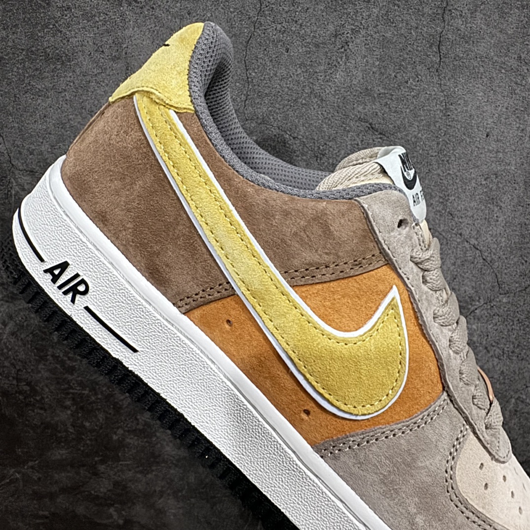 图片[7]-【公司级】耐克Nike By You Air Force 1\’07 Low Retro SP空军一号低帮经典百搭休闲运动板鞋“麂皮米黄棕”LF8989-555n海贼王《One Piece 》专属定制个性鞋款n男女鞋真标半码制 升级原楦开发版型n采用猪巴革鞋面材质 内置全掌Air Sole气垫 尺码：36 36.5 37.5 38 38.5 39 40 40.5 41 42 42.5 43 44 44.5 45-莆田鞋批发中心