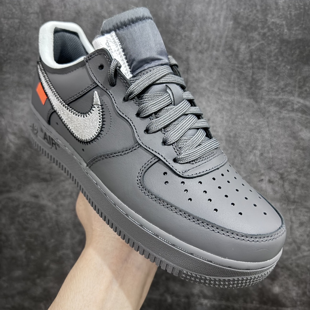 400 【纯原版】Off-White x Nike  Air Force 1 ”Green” 空军一号 OW联名灰色艺术馆 DX1419-500