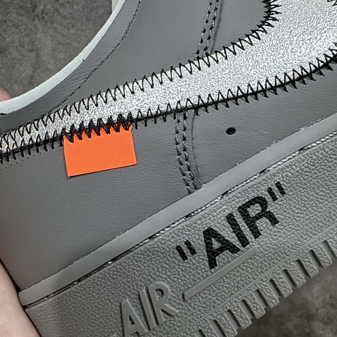 【纯原版】Off-White x NK Air Force 1 \”Green\” 空军一号 OW联名灰色艺术馆 DX1419-500 全套原原楦纸版开发 越南原大装底 重金采购原厂Prime Asia贝利进口皮料 内侧标语字体三段大小 原厂油墨加持 色泽亮度 高频效果一致 全鞋电脑针车 工整有序 视觉效果满分 原厂拉帮手法 标准四线 密度针距针孔大小控制到位 原装反口里网布海绵 正确卡色网眼大小 原厂港宝加持完美还原灵魂版型 原盒原配从里到外百分百还原 内置Sole气垫 中底白色背胶SIZE：40 40.5 41 42 42.5 43 44 44.5 45 46 47.5-莆田鞋批发中心