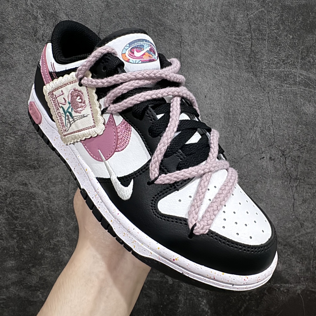 250 【CS版本】NK Dunk Low Multi-Color Swoosh SB低帮解构绑带活力三勾