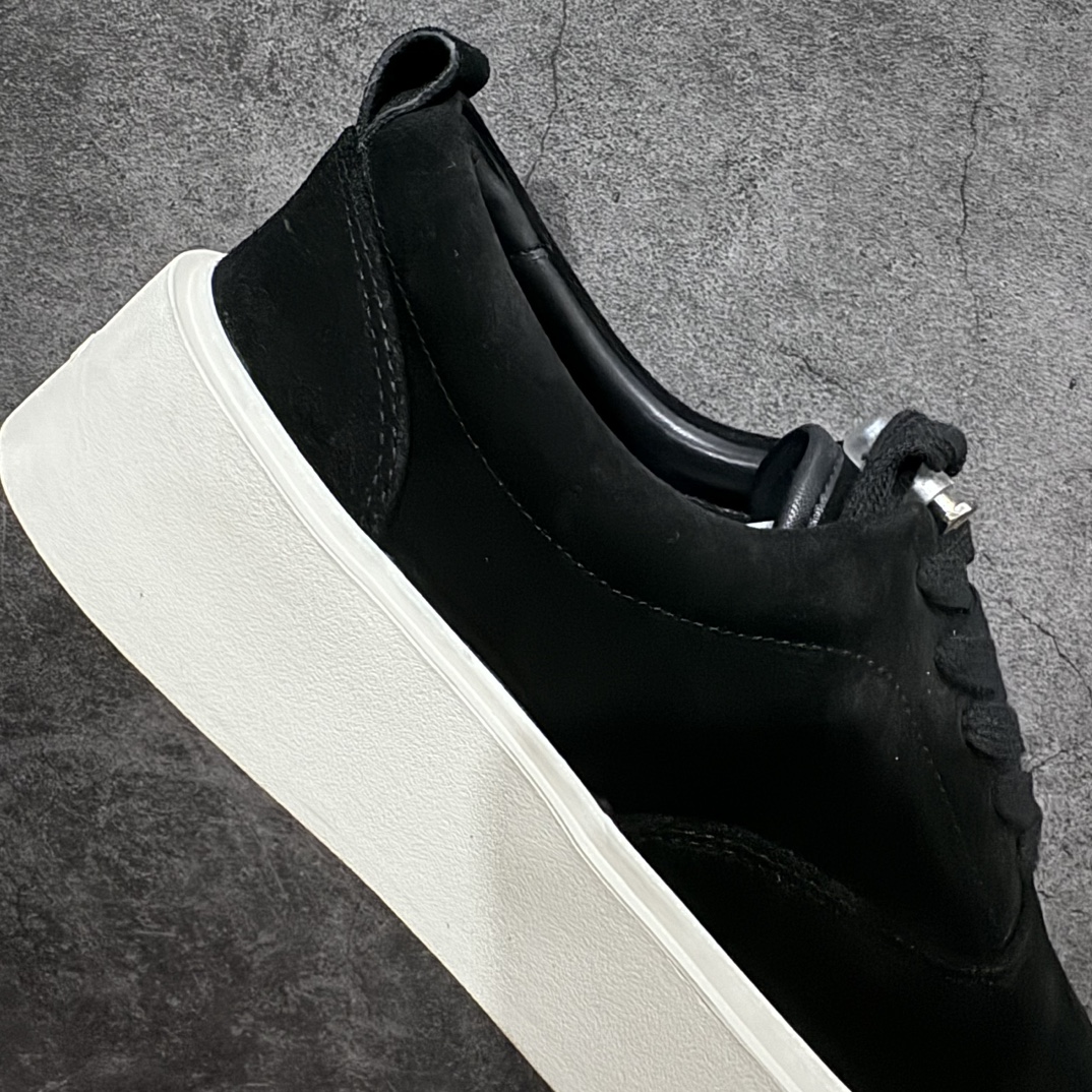 图片[7]-【莞产顶级】敬畏上帝/Fear of God FOG 101 Low Top Sneaker低帮板鞋 黑白色欧美范儿必备 洛杉矶街头奢牌n平底低帮增高系带百搭休闲运动板鞋附赠精致鞋带与配防尘袋配件采用翻毛皮与牛剖革鞋面材质 外置耐磨橡胶大底 货号：SR18-7000-SUE-010 Size：39-45-莆田鞋批发中心