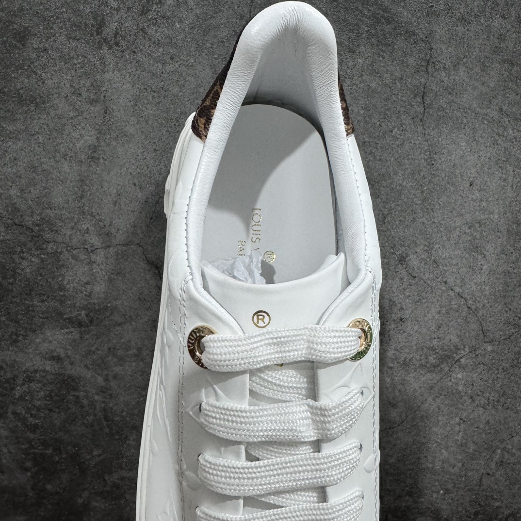 图片[8]-【广东顶级纯原】Louis Vuitton Time Out Low Sneaker LV 舒畅系列休闲松糕锯齿底系列板鞋n配件抽屉礼盒 防尘布袋 身份卡 小票采用软质粒面头层牛革拼接制成鞋面材质高密度电脑车线工艺 小牛真皮内里贴附nPU超软脚感乳胶鞋垫 外置隔色厚实橡胶大底 Size：35-45-莆田鞋批发中心