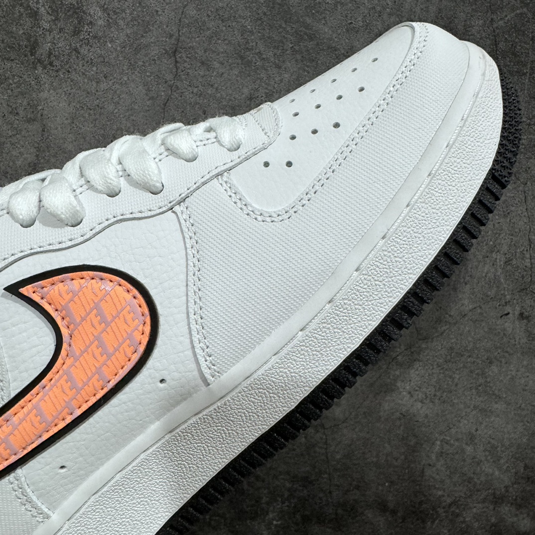 图片[9]-【纯原HY版】Nike Air Force 1’07 Low Impact Next Nature\”Sunset Glow\”空军一号经典低帮百搭休闲运动板鞋“皮革白黑粉橘NIKE印面钩子”白粉橙色 DZ6307-100n女鞋真标半码制n升级原楦原纸版数据开发版型n采用荔枝纹牛剖革鞋面材质n内置全掌Air Sole气垫 外置全新开发隔色耐磨橡胶大底 尺码：35.5 36 36.5 37.5 38 38.5 39 40-莆田鞋批发中心