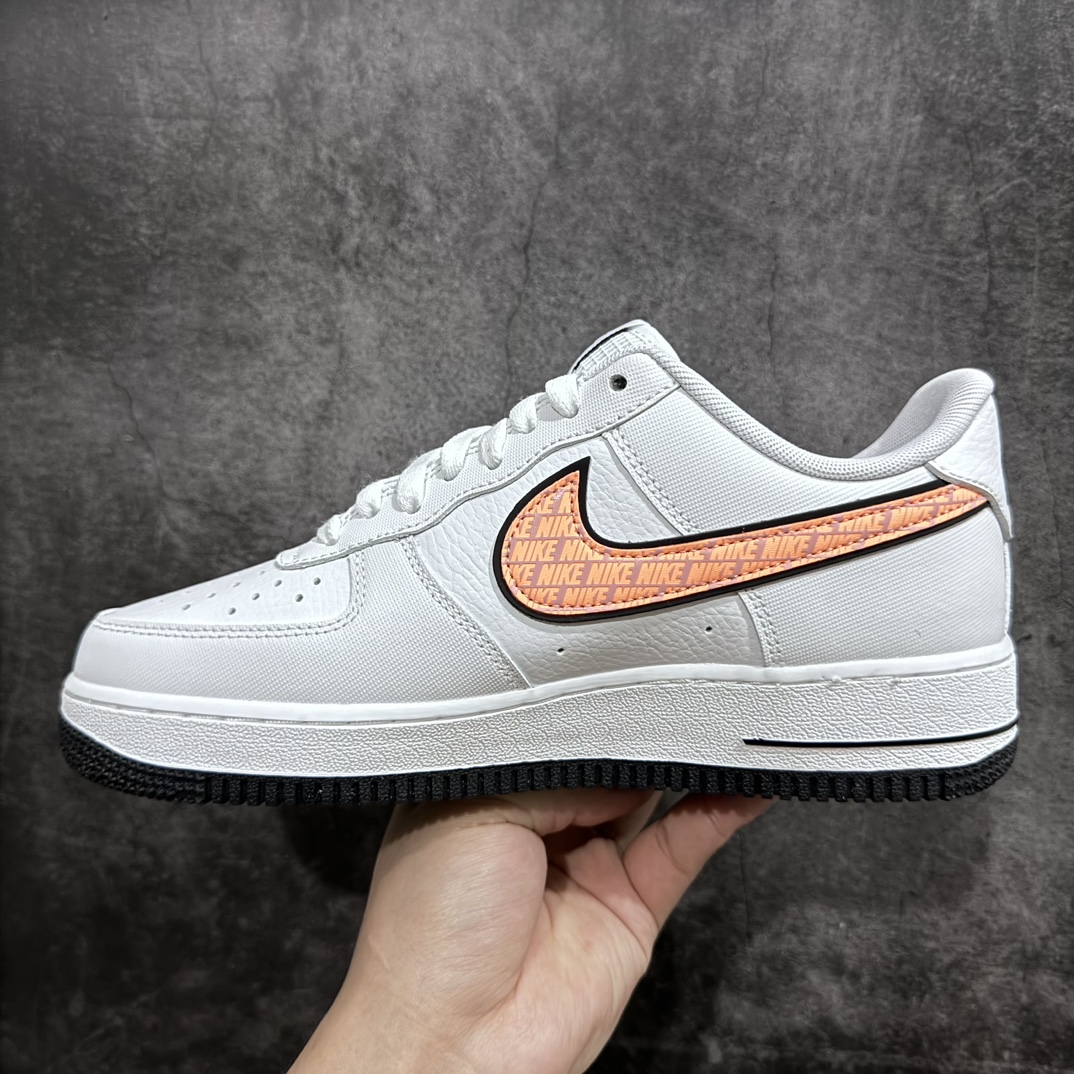 图片[2]-【纯原HY版】Nike Air Force 1’07 Low Impact Next Nature\”Sunset Glow\”空军一号经典低帮百搭休闲运动板鞋“皮革白黑粉橘NIKE印面钩子”白粉橙色 DZ6307-100n女鞋真标半码制n升级原楦原纸版数据开发版型n采用荔枝纹牛剖革鞋面材质n内置全掌Air Sole气垫 外置全新开发隔色耐磨橡胶大底 尺码：35.5 36 36.5 37.5 38 38.5 39 40-莆田鞋批发中心