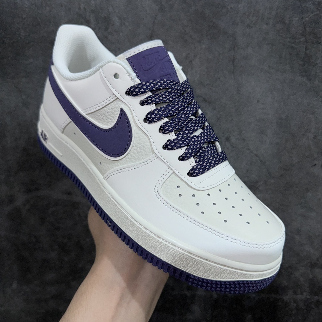 图片[3]-【公司级】Air Force 1 \’07 Low 米白紫n原楦头原纸板 打造纯正空军版型n#专注外贸渠道 全掌内置蜂窝气垫 #原盒配件 原厂中底钢印、拉帮完美 官方同步上架 货号：GL6835-015 Size：36 36.5 37.5 38 38.5 39 40 40.5 41 42 42.5 43 44 44.5 45-莆田鞋批发中心