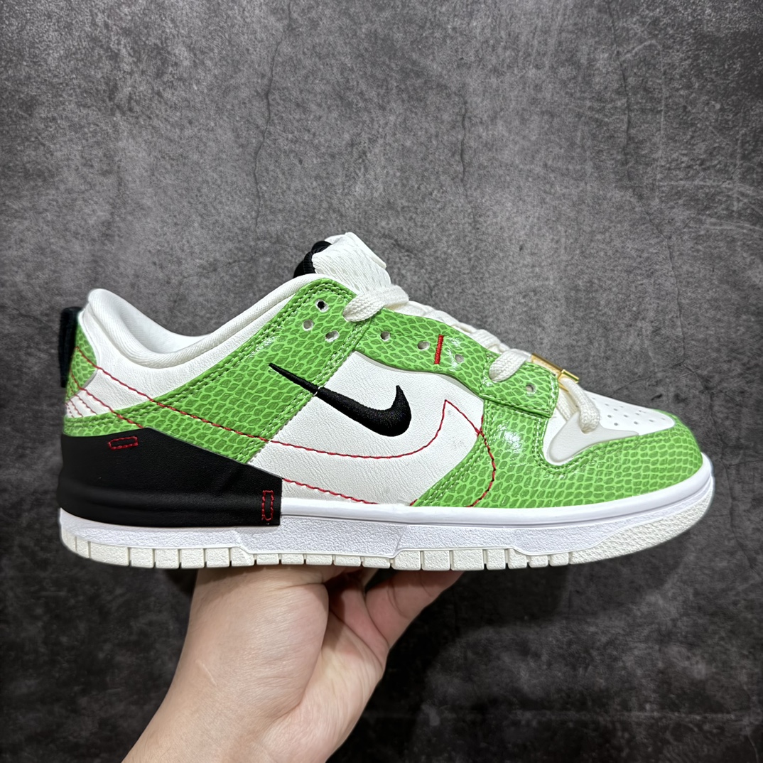 240 【纯原Y版本】 Nike  Dunk Low Disrupt 2低帮可回收材料白绿蛇纹 DV1491-101