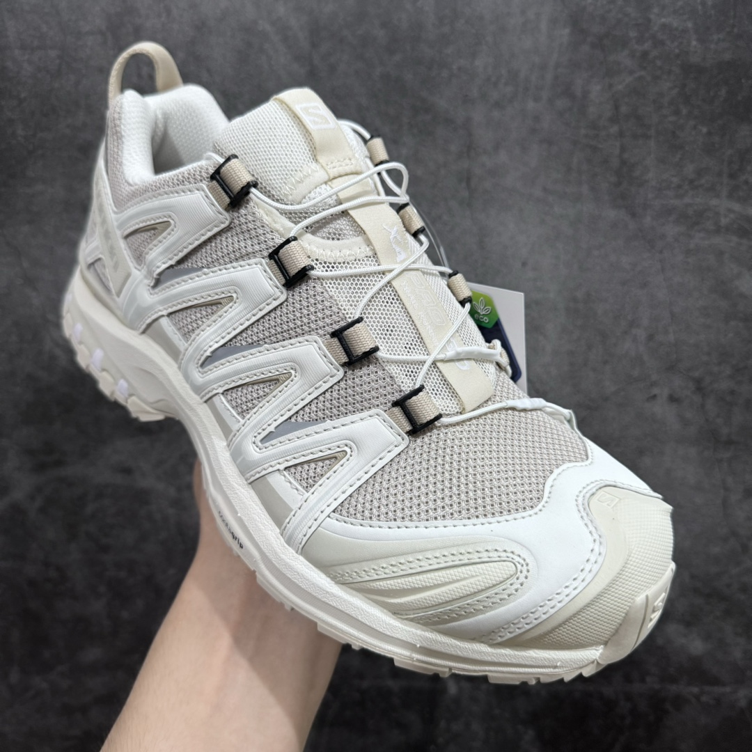 320 【PK版本】全新版本出货 纯原大厂出品 萨洛蒙 Salomon XA PRO 3D 户外轻便机能鞋 米白色