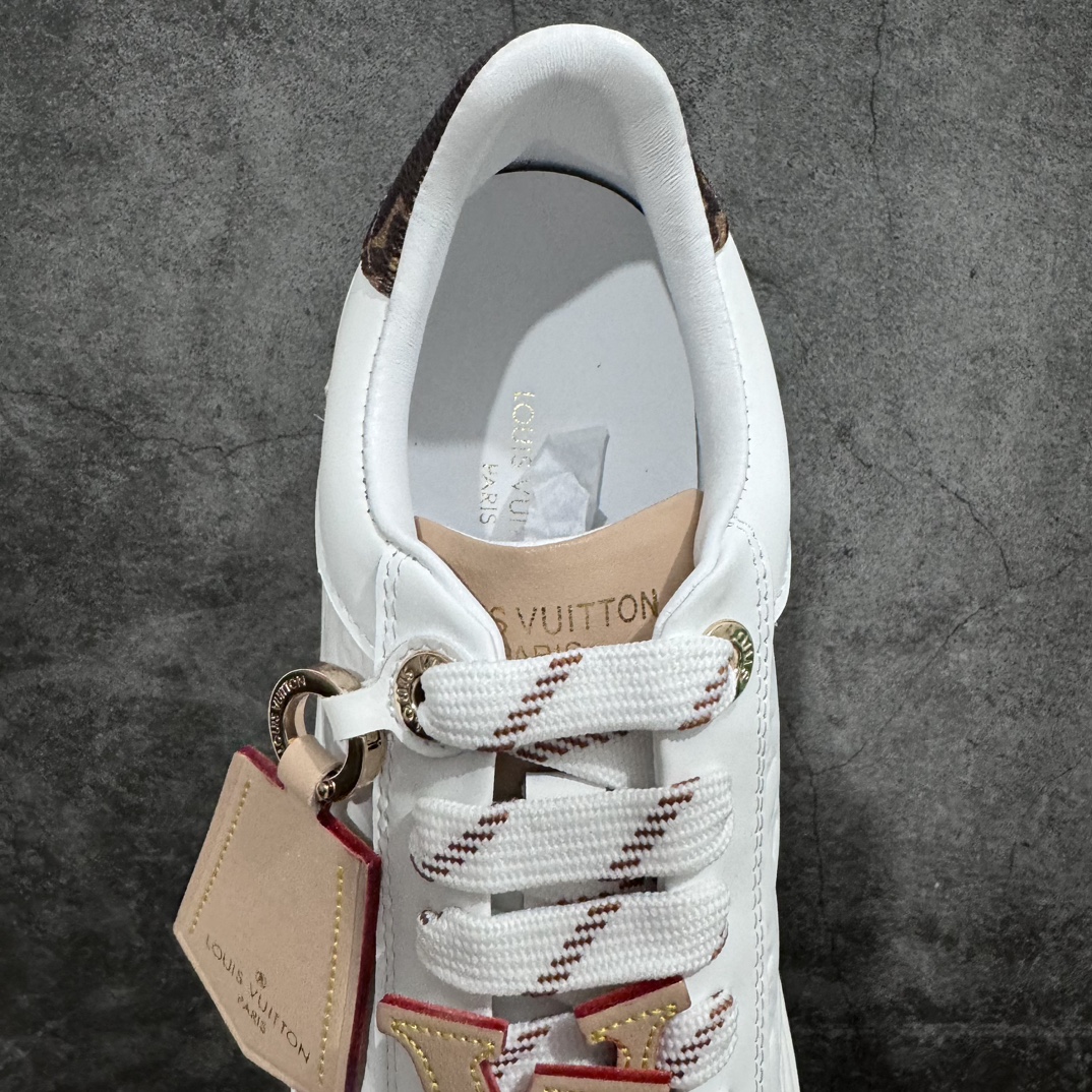 图片[8]-【广东顶级纯原】Louis Vuitton Time Out Low Sneaker LV 舒畅系列休闲松糕锯齿底系列板鞋n配件抽屉礼盒 防尘布袋 身份卡 小票采用软质粒面头层牛革拼接制成鞋面材质高密度电脑车线工艺 小牛真皮内里贴附nPU超软脚感乳胶鞋垫 外置隔色厚实橡胶大底 Size：35-45-莆田鞋批发中心