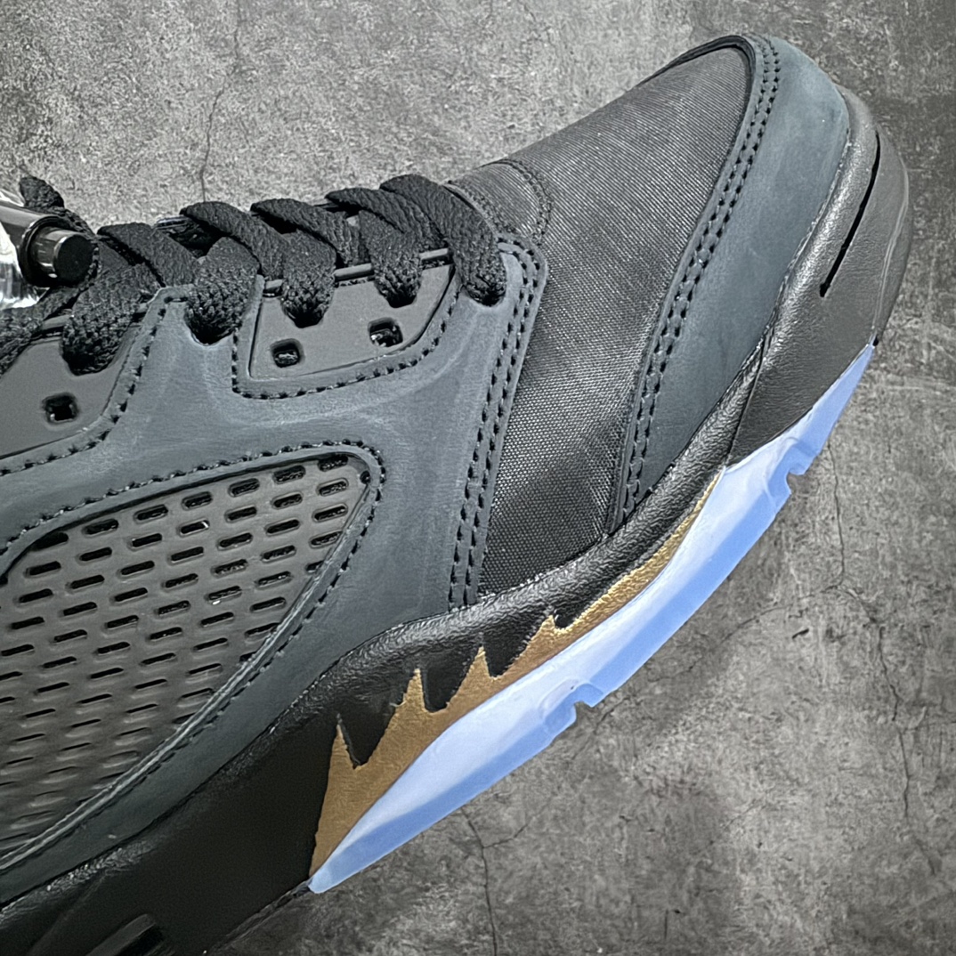 280 【原厂批次】Air Jordan AJ5 Retro Low WF Wings 低帮乔5 黑金 DJ1094-001