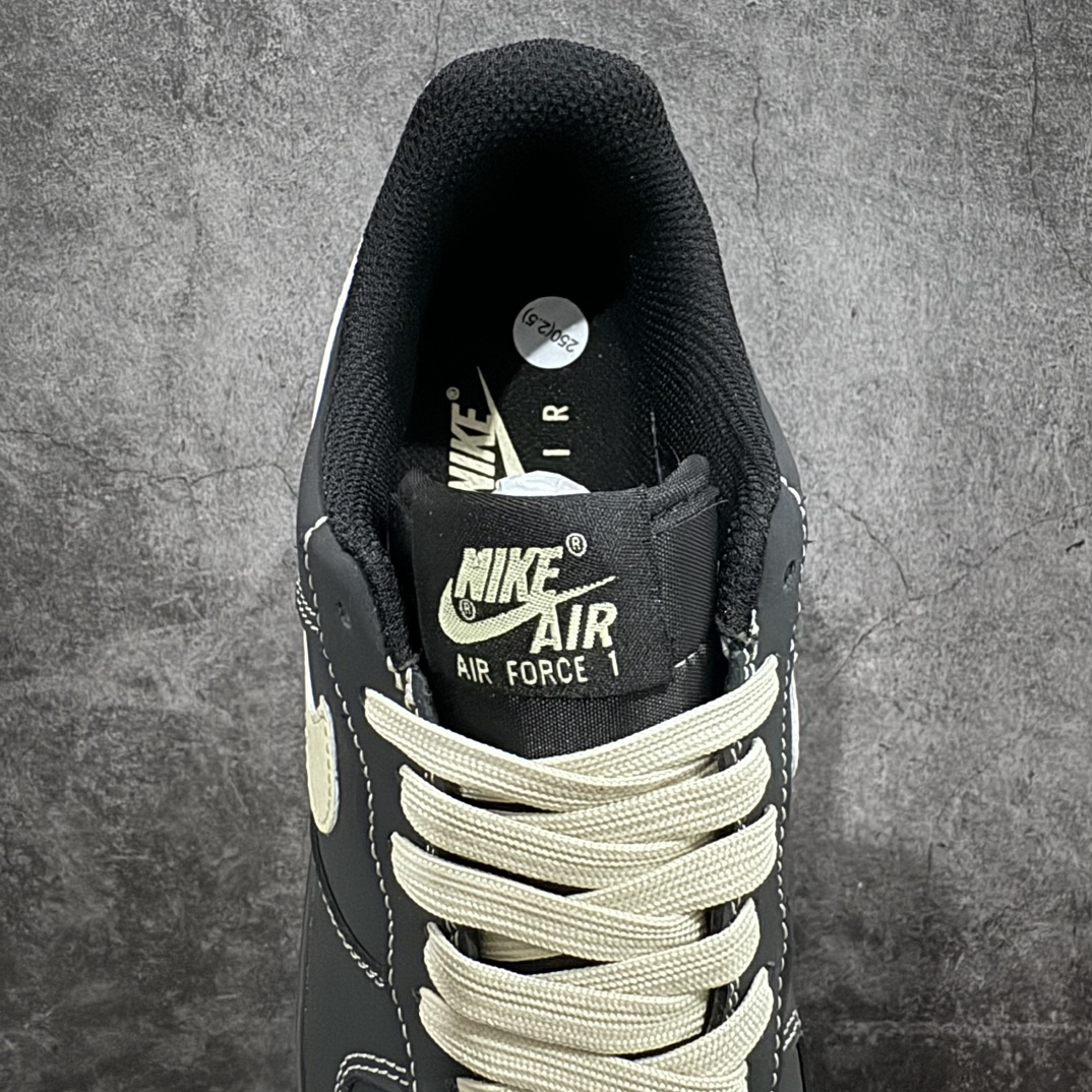 图片[8]-【公司级】耐克Nike Air Force 1’07 Low\”Black/Custard\”空军一号经典低帮百搭休闲运动板鞋Travis Scott 5.0倒钩配色“黑奶黄小倒钩”DH5696-227n男女鞋真标半码制n原楦原纸版数据开发版型n采用硬质磨砂牛巴革鞋面材质n内置全掌Air Sole气垫 尺码：36 36.5 37.5 38 38.5 39 40 40.5 41 42 42.5 43 44 44.5 45-莆田鞋批发中心