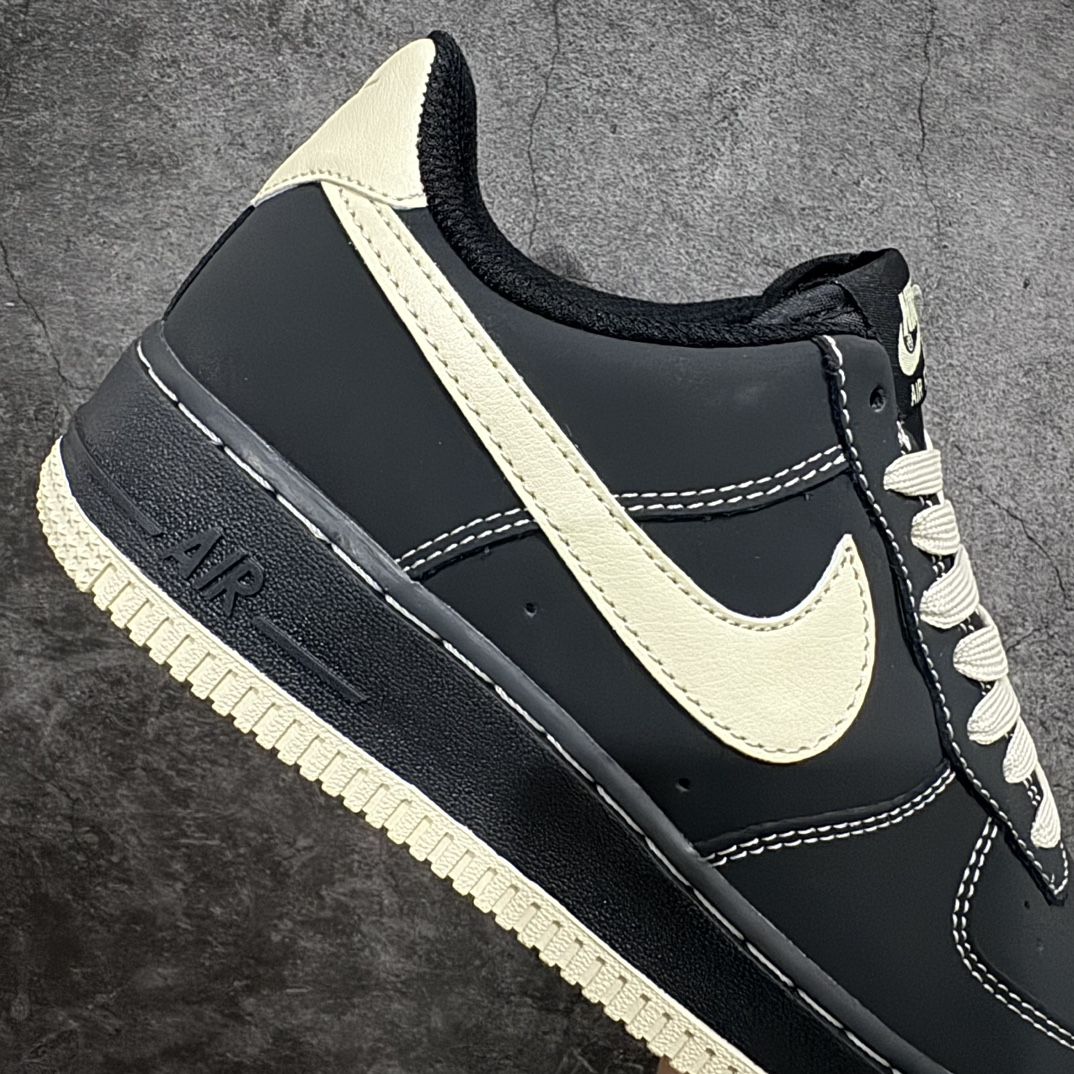 图片[7]-【公司级】耐克Nike Air Force 1’07 Low\”Black/Custard\”空军一号经典低帮百搭休闲运动板鞋Travis Scott 5.0倒钩配色“黑奶黄小倒钩”DH5696-227n男女鞋真标半码制n原楦原纸版数据开发版型n采用硬质磨砂牛巴革鞋面材质n内置全掌Air Sole气垫 尺码：36 36.5 37.5 38 38.5 39 40 40.5 41 42 42.5 43 44 44.5 45-莆田鞋批发中心