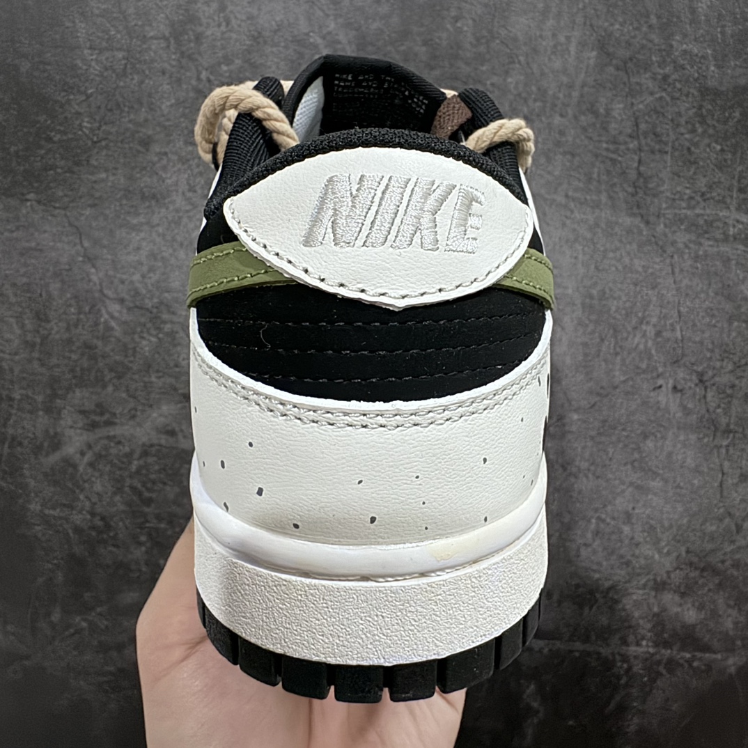 图片[4]-【纯原Z版】NK SB Dunk Low”Green/Beige“小小熊猫 解构麻绳 绑绳解构风 系列低帮休闲运动滑板板鞋 货号：DD1391-100 尺码：35.5 36 36.5 37.5 38 38.5 39 40 40.5 41 42 42.5 43 44 45 46-莆田鞋批发中心