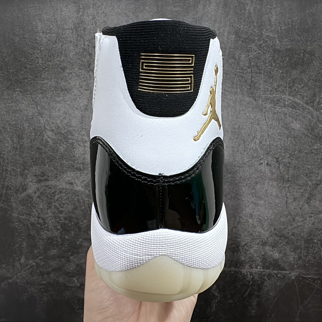 图片[4]-【OG纯原】 Air Jordan AJ11 \”DMP\”黑金 金砖 CT8012-170纯原大厂出品 男女码全齐n原楦原档案数据开模打造原厂中底拉帮钢印 原厂漆皮 防冻不开裂头层皮料 原装鞋撑 水晶大底正确色度色泽原楦原数据刺绣 原厂车缝走线及对位 毫厘不差飞人logo采用原数据电脑刺绣 原装正品碳纤维真实碳板 增强抗扭 原内标 原盒标 正确官方原盒 原厂防氧化水晶外底 原厂配套厂全掌solo气垫 Size：36-47.5-莆田鞋批发中心