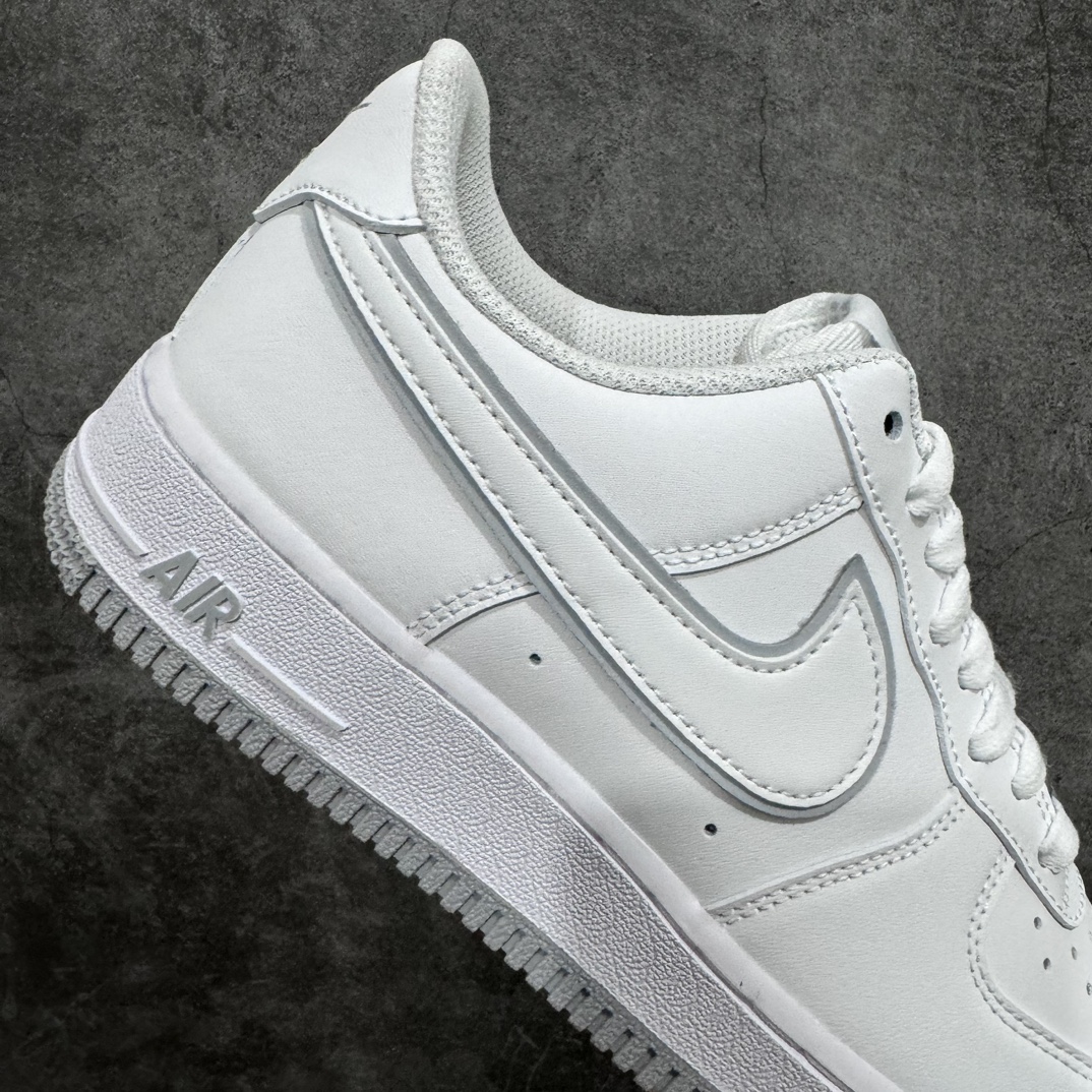 200 【纯原HY版本】Nike Air Force 1 Low 空军低帮板鞋 白灰色DV0788-100