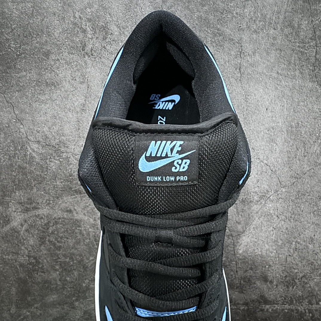 图片[8]-【Top纯原版】耐克Nike SB Dunk Low Pro\”Black University Blue\”扣篮系列低帮休闲运动滑板板鞋“黑北卡大学蓝”304292-048n男鞋真标半码制n升级原厂更新数据窄楦翘头版型n采用软质头层皮组合翻毛皮革鞋面材质n正确后跟反口里弧度 原厂中底布正确印刷n鞋垫嵌EVA缓震物料及Air Zoom气垫 外置RB耐磨橡胶大底❗️ 尺码：40 40.5 41 42 42.5 43 44 44.5 45 46 47.5n-莆田鞋批发中心