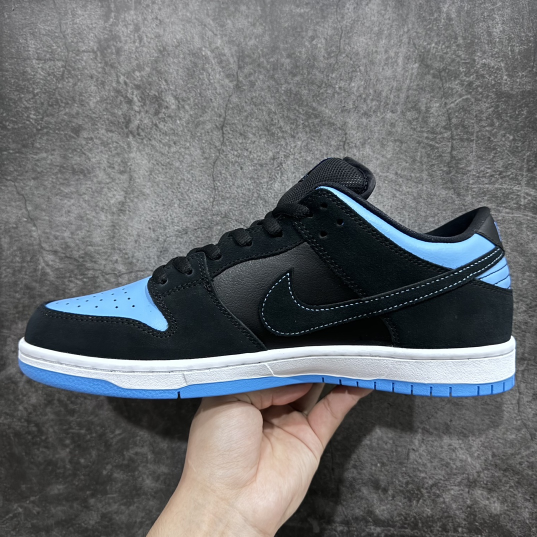 图片[2]-【Top纯原版】耐克Nike SB Dunk Low Pro\”Black University Blue\”扣篮系列低帮休闲运动滑板板鞋“黑北卡大学蓝”304292-048n男鞋真标半码制n升级原厂更新数据窄楦翘头版型n采用软质头层皮组合翻毛皮革鞋面材质n正确后跟反口里弧度 原厂中底布正确印刷n鞋垫嵌EVA缓震物料及Air Zoom气垫 外置RB耐磨橡胶大底❗️ 尺码：40 40.5 41 42 42.5 43 44 44.5 45 46 47.5n-莆田鞋批发中心