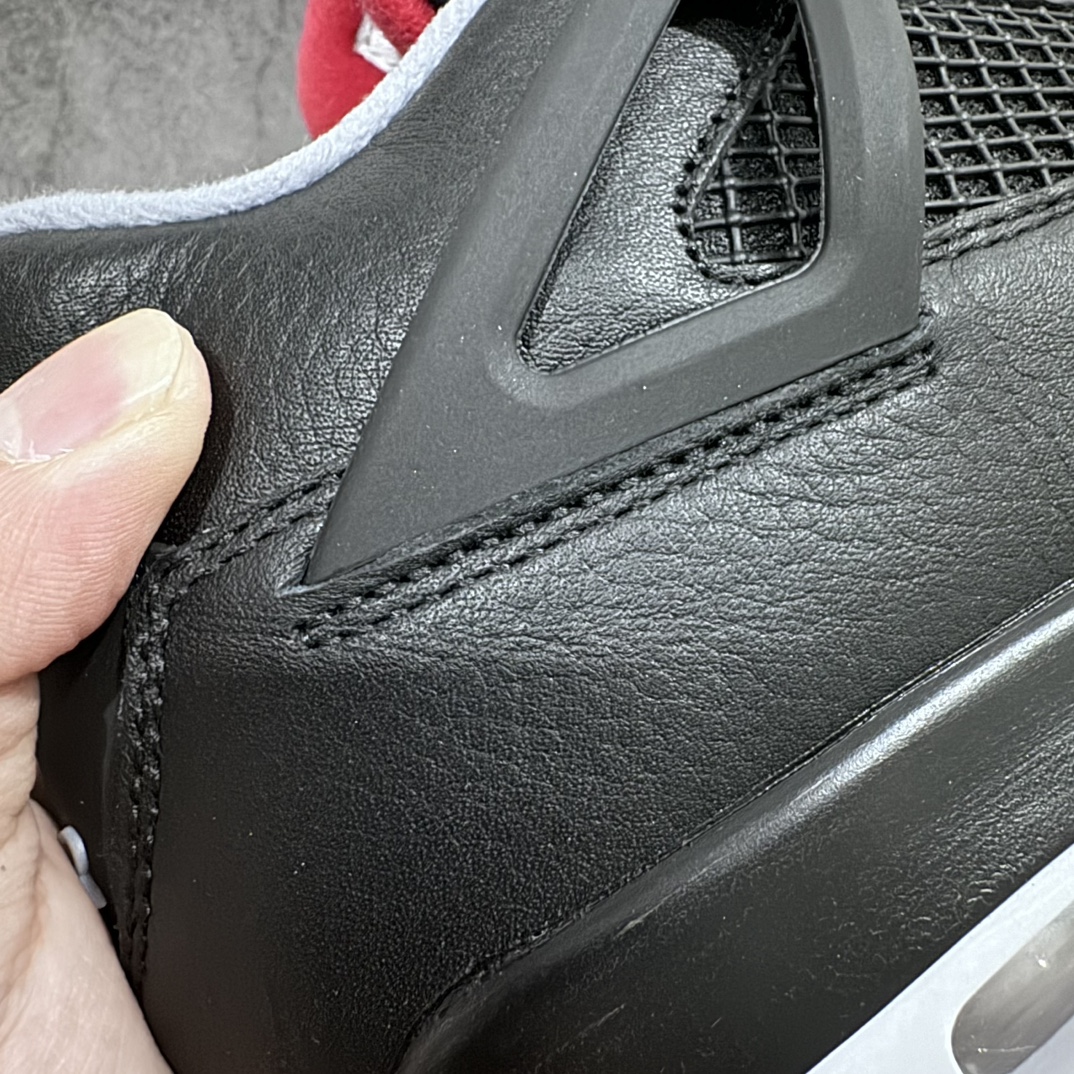 450 【外贸纯原版】Air Jordan 4“Bred Reimagined”aj4复刻新黑红 FV5029-006